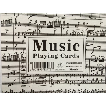 Music Playing Cards